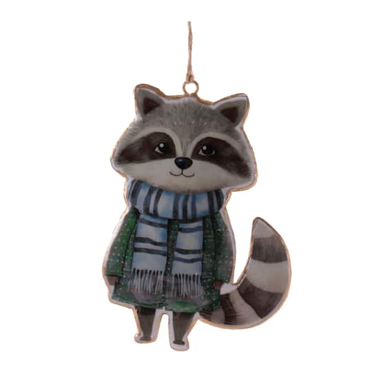 Melrose 6" Winter Animal Iron Ornaments Set